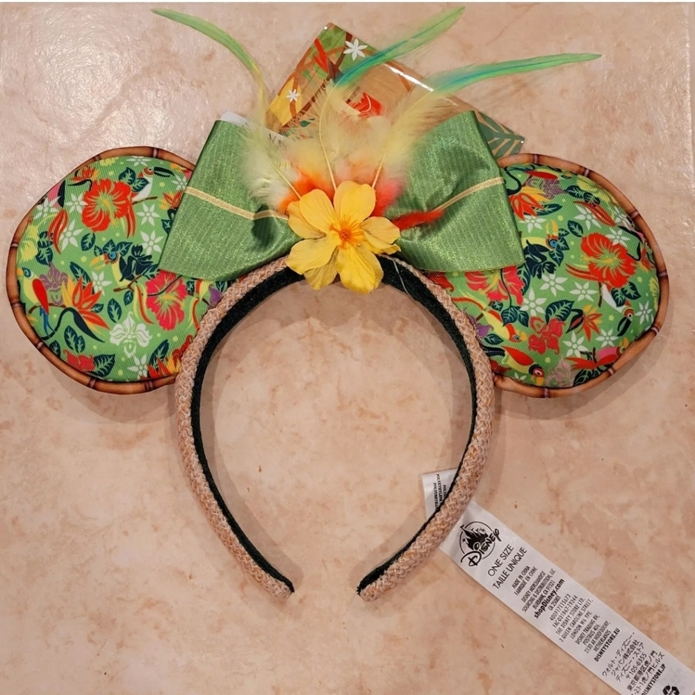 Minnie Mouse: The Main Attraction Ear Headband for Adults – Enchanted Tiki Room